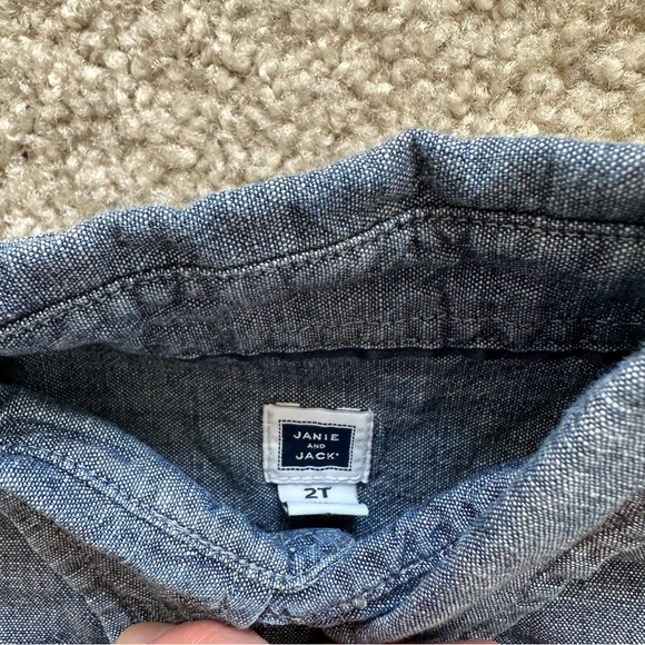 JANIE AND JACK Button Down Shirt - Picture 2 of 2